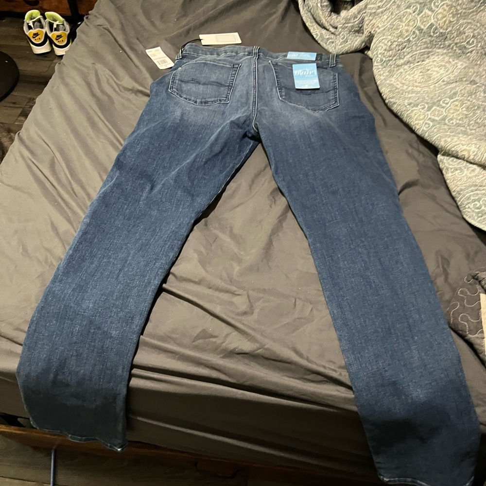 Size 32 - For all of Mankind Blair Classic Blue Denim Jeans NWT - Picture 2 of 3